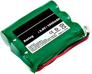 Empire Cordless Phone Battery - 3.6V 1500 MAh NiMh Replacement For GE 2-6920R Phones