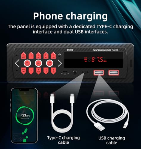 Eaglerich 1Dinカーステレオ
