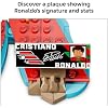 LEGO Editions Cristiano Ronaldo Soccer Highlights - Building Set for Boys & Girls, Ages 10+ Collectible Soccer Gift with Plaque - Kids Bedroom or Shelf Decor - 43012
