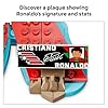 LEGO Editions Cristiano Ronaldo – Soccer Highlights - Building Set for Boys & Girls, Ages 10+ - Collectible Soccer Gift with Plaque - Kids Bedroom or Shelf Decor - 43012 #3
