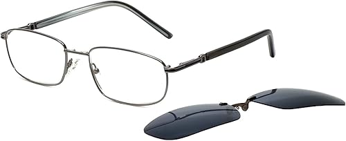 Miniatura 3 de Calabria Designer - Gafas de lectura con clip magnético polarizado