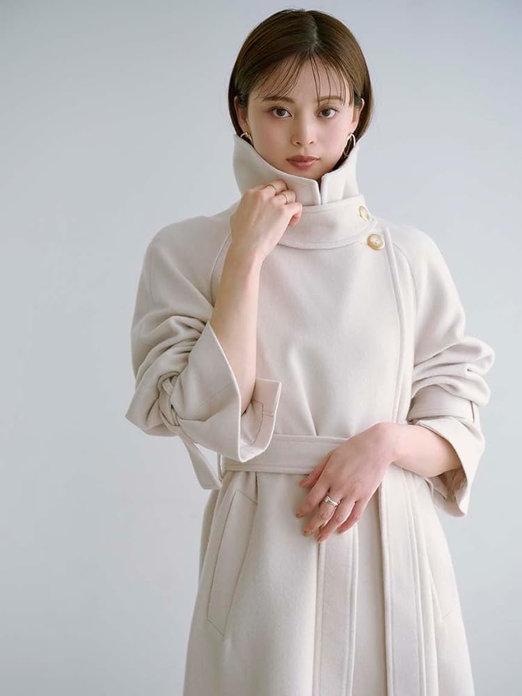 Amazon | [スナイデル] ウールカシミヤスタンドカラーコート