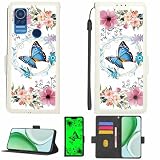 Kinetijy Custodia Comaptibile per Corn G60 Case Custodia Cover Supporto Premium in PU[con Pellicola Protettiva HD con durezza 9H] [Blocco RFID][Effetto Luminoso Scuro] LPT-LHD