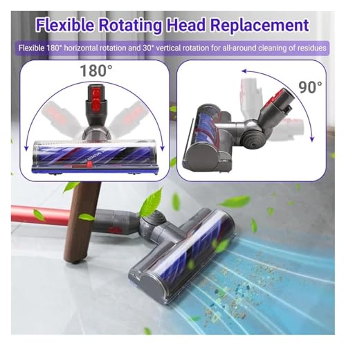 Tête de remplacement compatible pour V10 V11 V8 avec éclairage LED direct