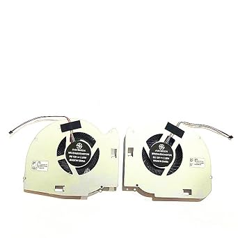 CPU GPU Cooling Fan Replacement for ASUS ROG Zephyrus MGU501 GU501G GU501GM GM501 GM501G GM501GM GM501GS P/N DFS201312C00T DFS200912120T 13NR0030AP3101 13NR0030AP3001