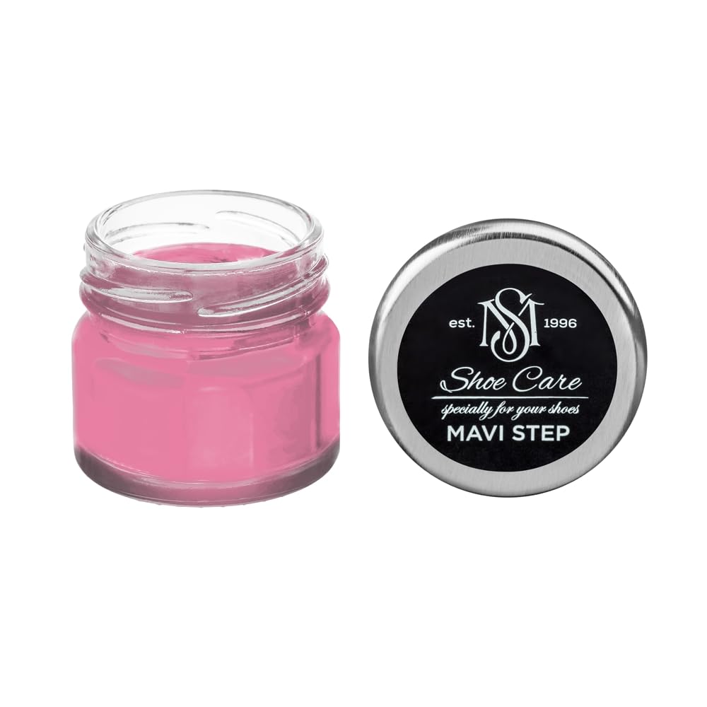Rénovateur Daim Rose Fuchsia MAVI STEP Anti-Décoloration pour l'Aspect Velours de Vos Sacs