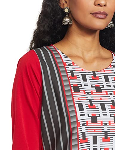 Image of Women's Crepe Regular Kurta