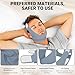 Anti Snore Chin Strap for CPAP Users Snore Stopper with Adjustable Chin Strap for Sleeping Comfortable Stop Snoring Solution Anti Snoring Devices Breathable and Reusable （Two Couple Outfits）