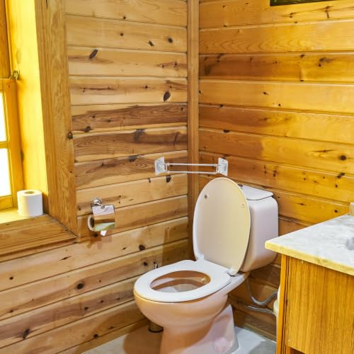 Protector de pared para botellas de ducha en acero inoxidable náutico duradero 4