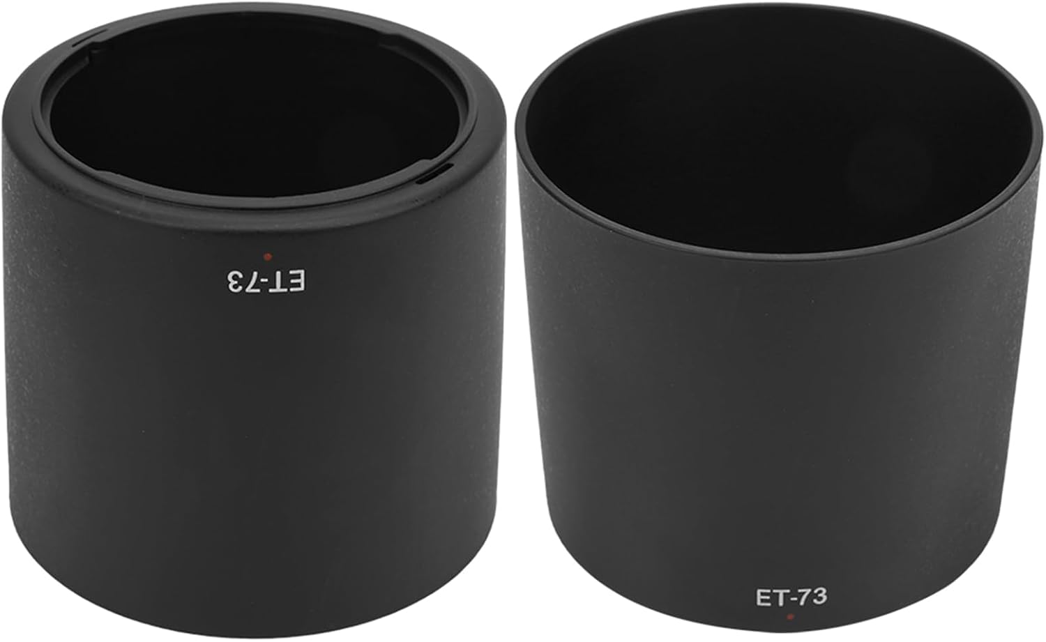Camera Lens Hood for ET-73 Plastic Black Camera Mount Lens Hood Fit for EF 100mm f/2.8L Macro is USM Lens,Lens Hood