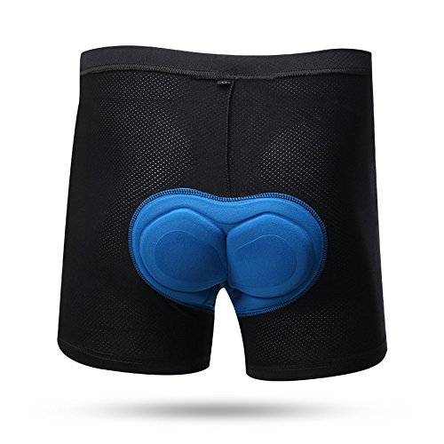 Calzas ciclismo hombre shorts MTB con almohadilla 3D gel miniatura 2