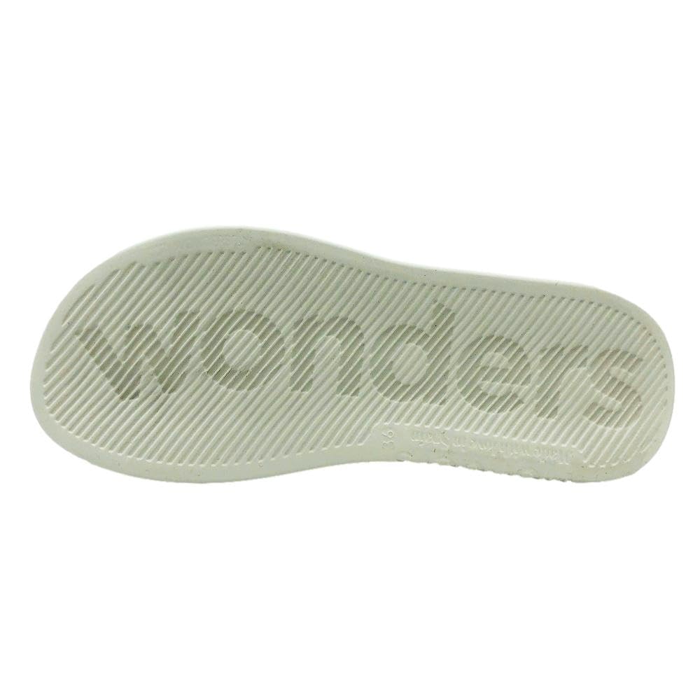 WONDERS Sandały Paski Kombinowane Damskie 1103