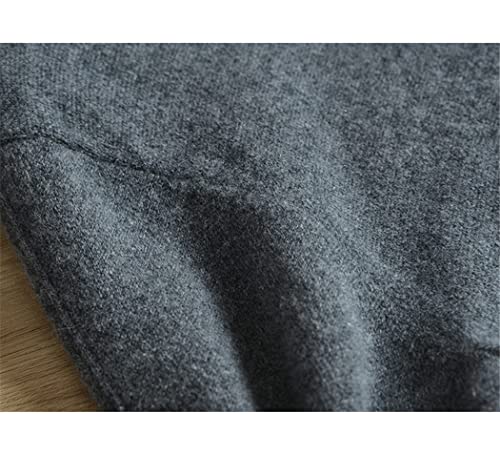 Pull pour homme en cachemire à col zippé idéal pour le bureau - 4
