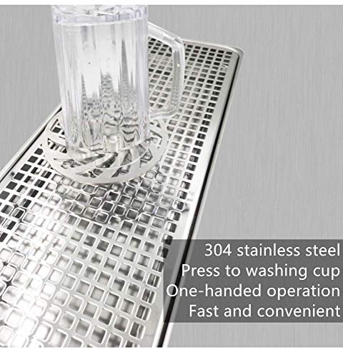 Primst G1/2'' Stainless Steel Bar Glass Rinser, Pitcher Rinser Automatic Cup Washer for Bar, Restaurant and Hotel, Glass Washing Faucet Head - Thumbnail 7