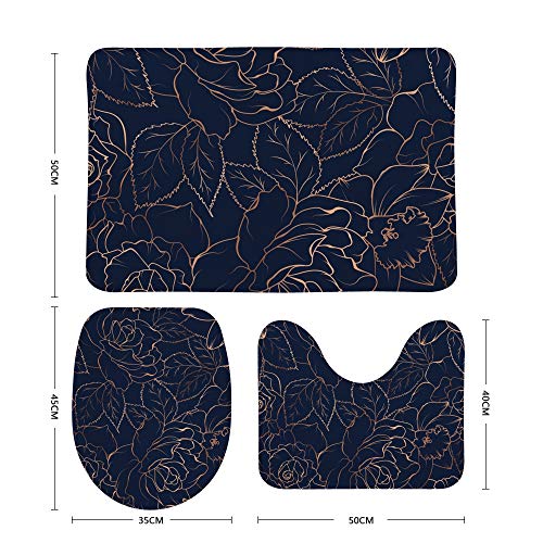 Tapis de bain lavable en machine pour sortie de douche confortable - 4