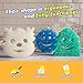 Scrub Daddy Sponge Set - Holiday Shapes - Non Scratch Scrubbers for Dishes and Home, Odor Resistant, Temperature Controlled, Soft in Warm Water, Firm in Cold, Deep Cleaning, (3 Count (Pack of 1))