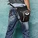 Fansport Bolso para Piernas, Motocicleta Bolso de Pierna Impermeable para Hombre rinonera...