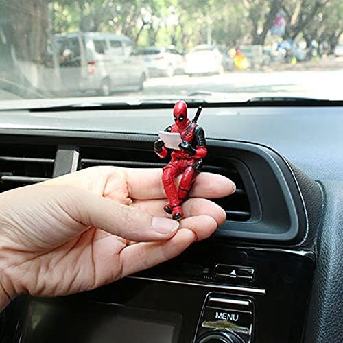 Funny anime Deadpool Anime Rear View Mirror Decoration Pendant Car Interior Anime Doll For Car Interior Accessories,for Car Mirror Auto Interior Decoration Accessories