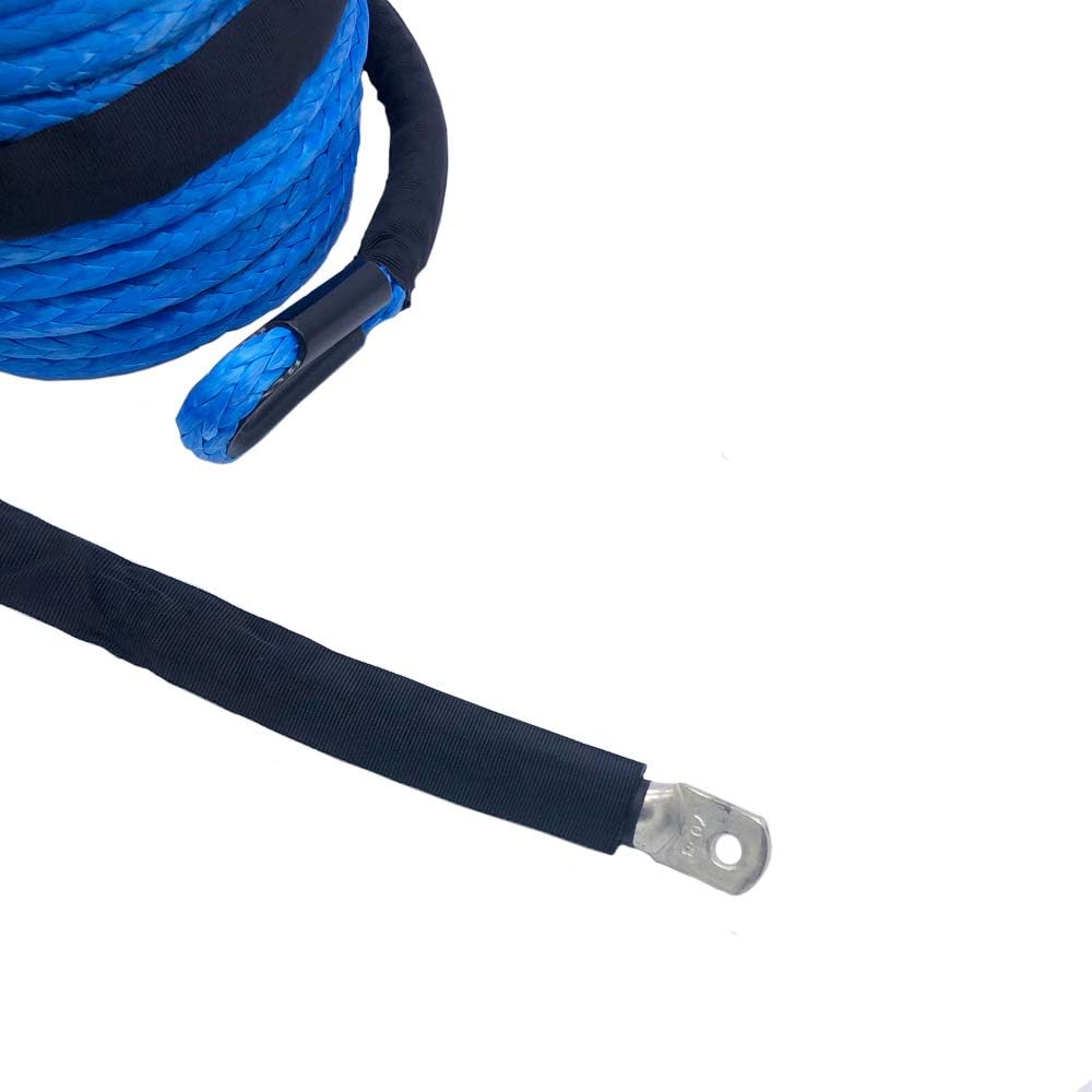 Gеt Sресіаl Prісе Ucreative 3/8 x 95' 20500LBs Synthetic Winch Line Cable Rope with Sheath for Off Road Vehicle SUV (Blue) Bеѕt Sеllеr Ucreative 3/8 x 95' 20500LBs Synthetic Winch Line Cable Rope with Sheath for Off Road Vehicle SUV (Blue)