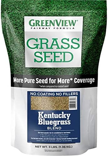GreenView Fairway Formula Grass Seed Kentucky Bluegrass Blend - 3 lb. Bag