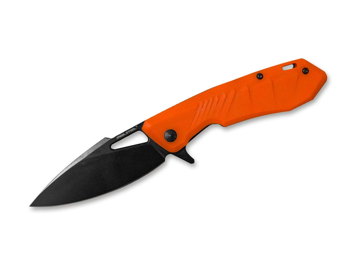 Real Steel Pelican Orange nóż kieszonkowy dla dorosłych, uniseks, 20,5 cm