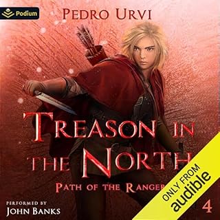 Diseño de la portada del título Treason in the North