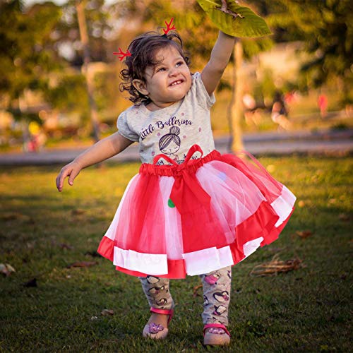 ABOOFAN Saia de Tutu de Fantasia de Veado de Natal Com Tiara de Chifre de Veado AniversÃ¡rio Festa d