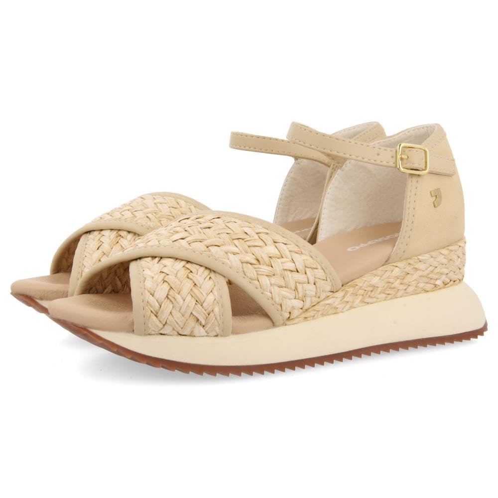 GIOSEPPO Rinsey, Women's Slippers, ivory white, 5 UK