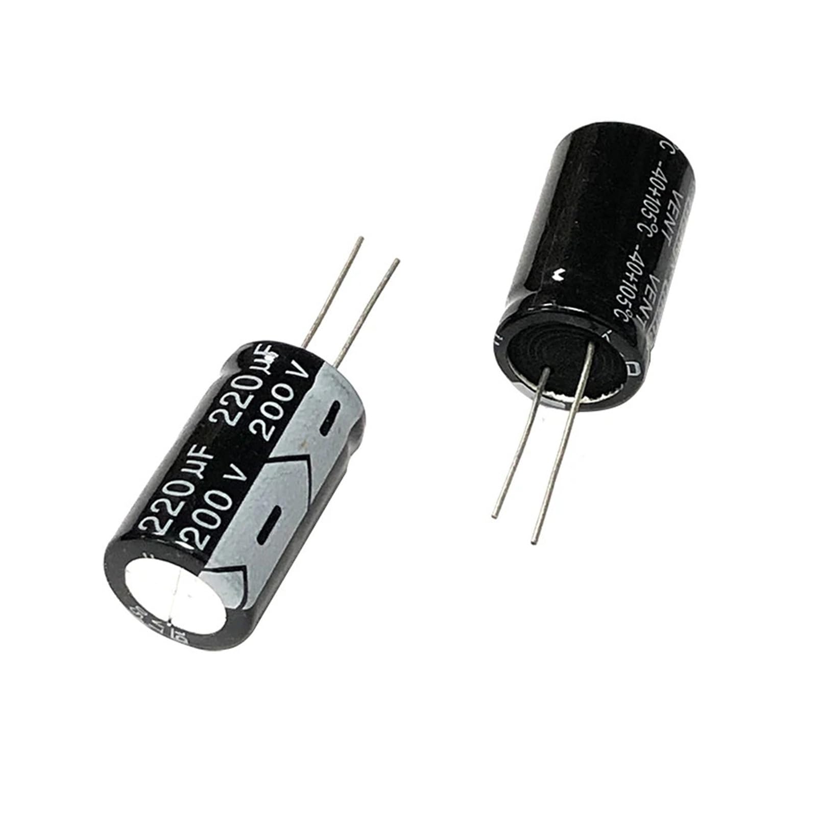 Condensateur radial 200v22uf 8x16 pour réparer les pannes d'affichage et d'alimentation