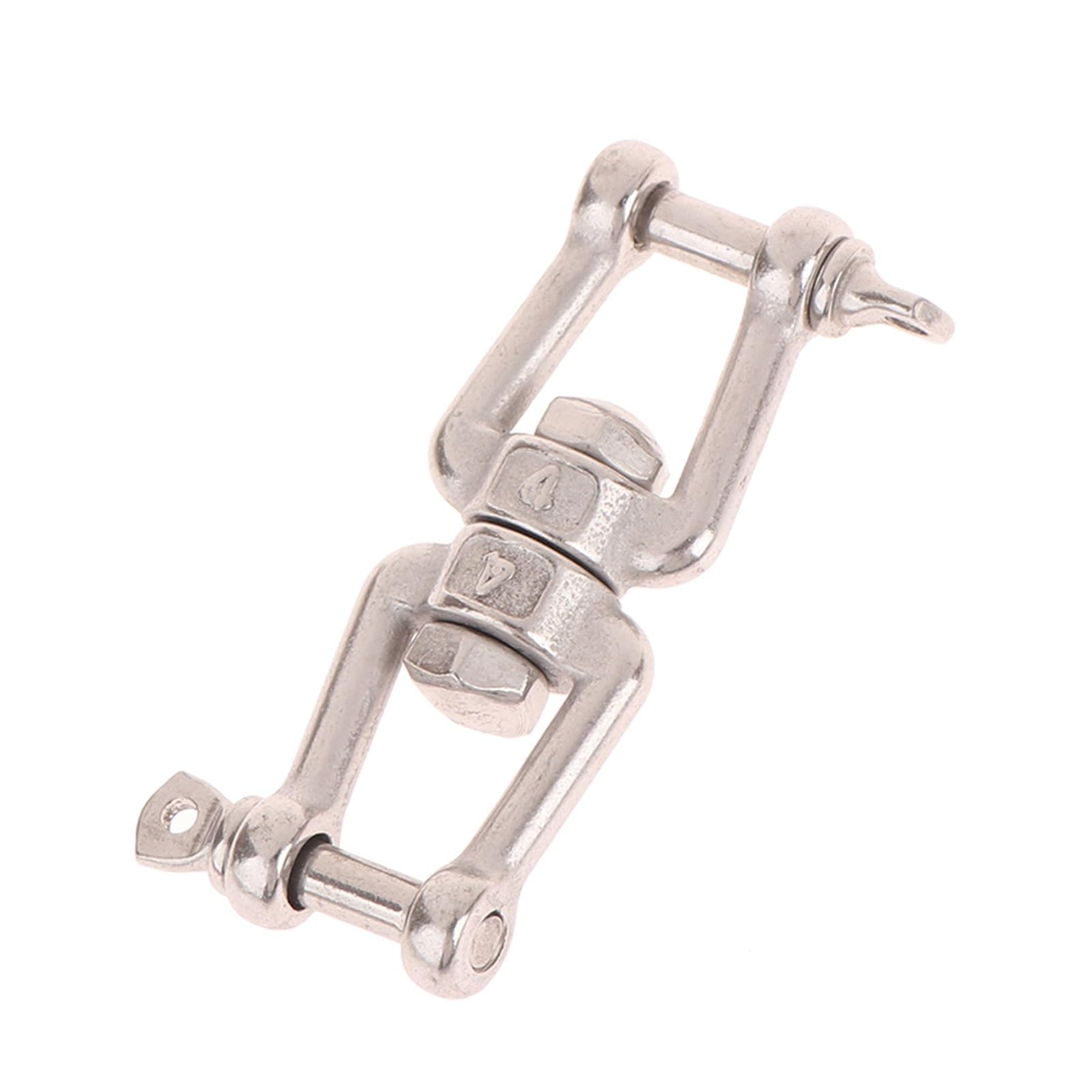 NIUSABOU Stainless Steel Eye Pad Plate, 304 Stainless Swivel Hook for Hammock Swing Ceiling Porch Gym Yoga(B M4)