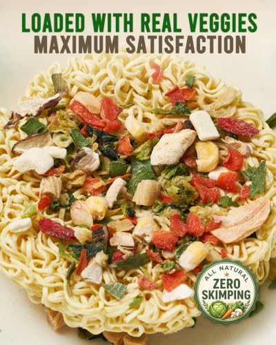 Image of Dried Ramen Toppings Vegetable Mix 14oz, Vegan 12-Veggie Mushrooms & Goji