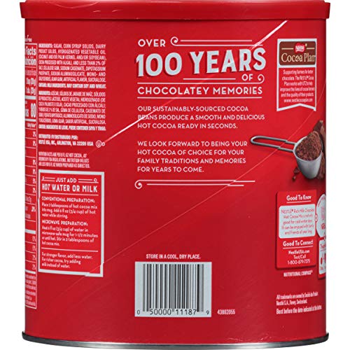 Nestle Hot Cocoa Mix, Rich Milk Chocolate (39 Servings), 27.7-Ounce Canisters (Pack Of 3) #TOP2