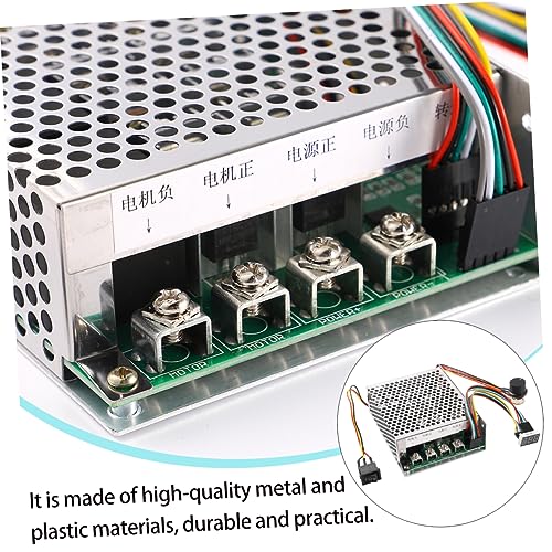 Controlador de motor 10-55v 60a reversible con indicador digital de velocidad 4