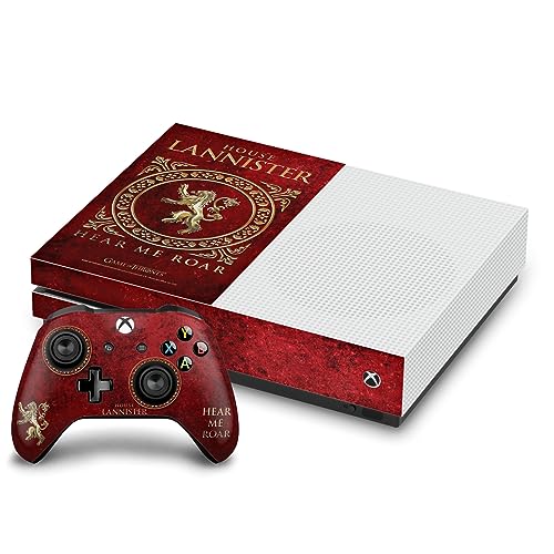 Skin Xbox One S Lannister Sceaux Graphismes HBO Game of Thrones Autocollant Jeu