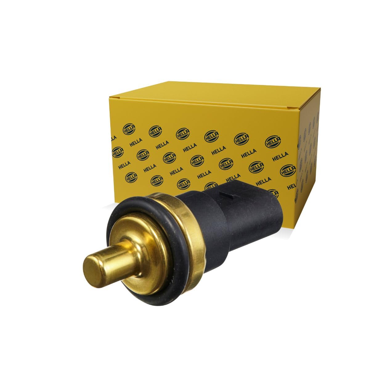 HELLA 6PT 009 309-331 Sensor, Kühlmitteltemperatur - 12V - 2-polig - gesteckt - mit Dichtung - mit Sicherungsring