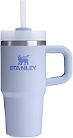 Vista 168 de STANLEY Quencher H2.0 Vaso Térmico con asa y pajilla, 64 onzas, tapa Flowstate de 3 posiciones, gran capacidad para viajes y deportes, vaso de acero