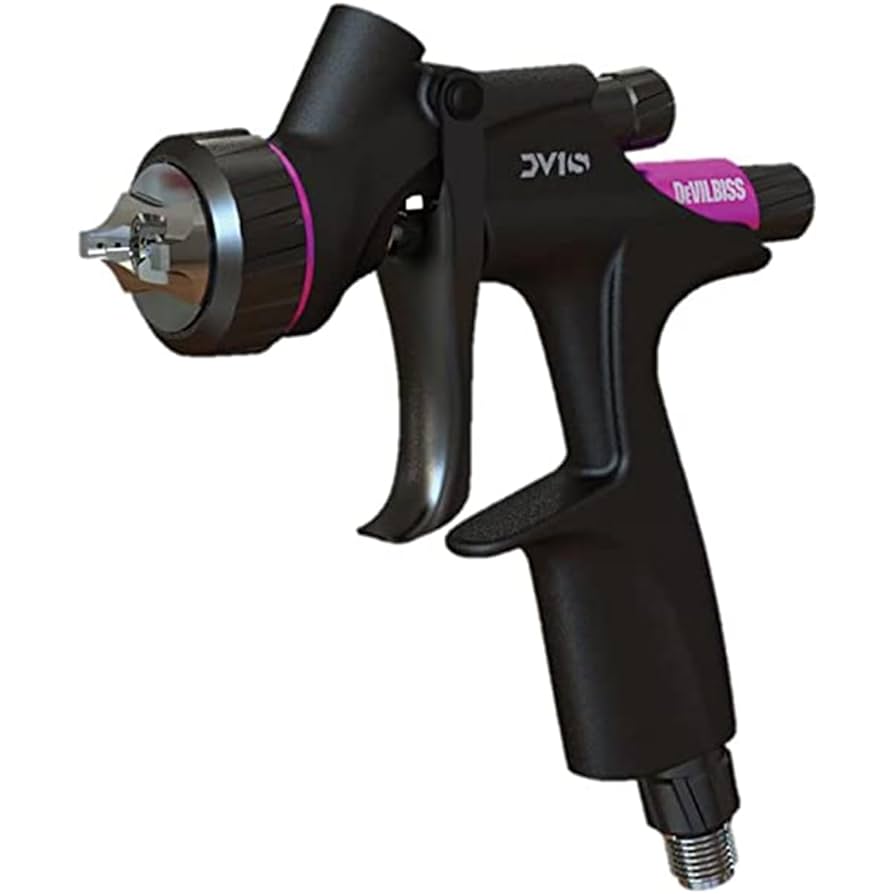 Amazon.com: DeVilbiss ITW DEV-704532 Dv1s Hvlp+ Gravity Gun