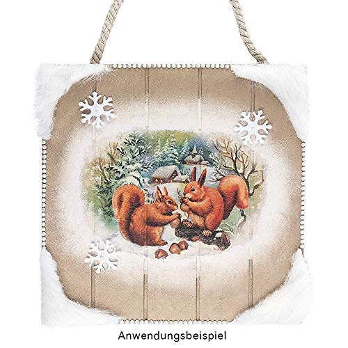 Carta Di Riso Per Decoupage Ideen Mit Herz - 2 Fogli A4 Con Motivi Vintage, Per Artigianato E Decorazione