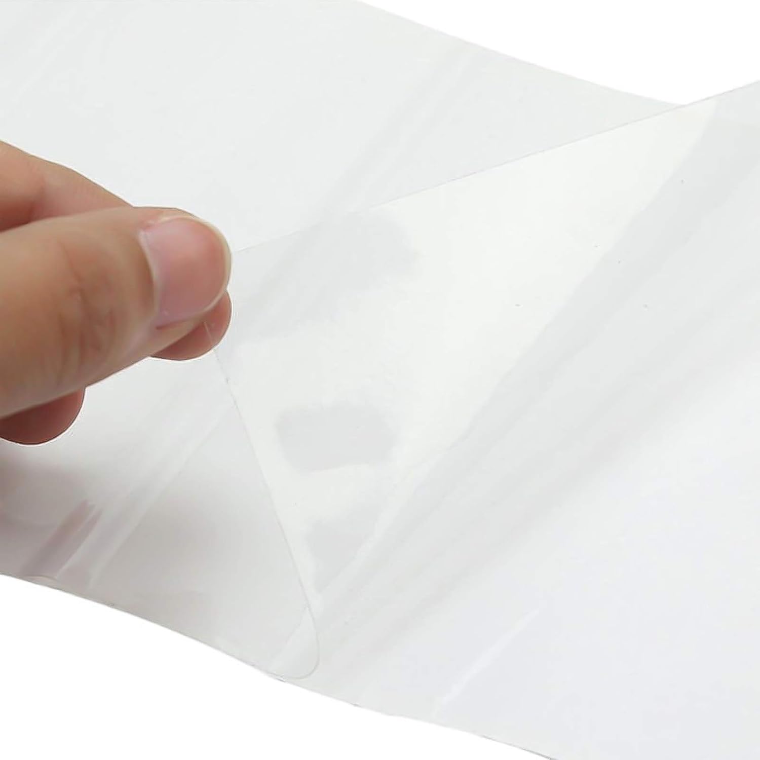 x xotic tech Door Sill Guard Protection Film Vinyl Sheet Paint Anti-Scratches Clear Universal Protector (Size: 8" x 80")