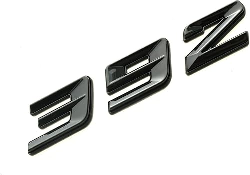 Miniatura 3 de Par de emblemas 392 placa de identificación compatible con Challenger Chrysle 300C 392 coche, camión, pasajero y conductor (negro)