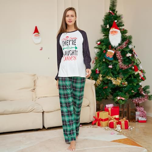 Christmas Pajamas for Family Matching Family Christmas Pajamas Matching Sets Holiday Xmas Pjs SleepwearSD-305-MEN-XXL4