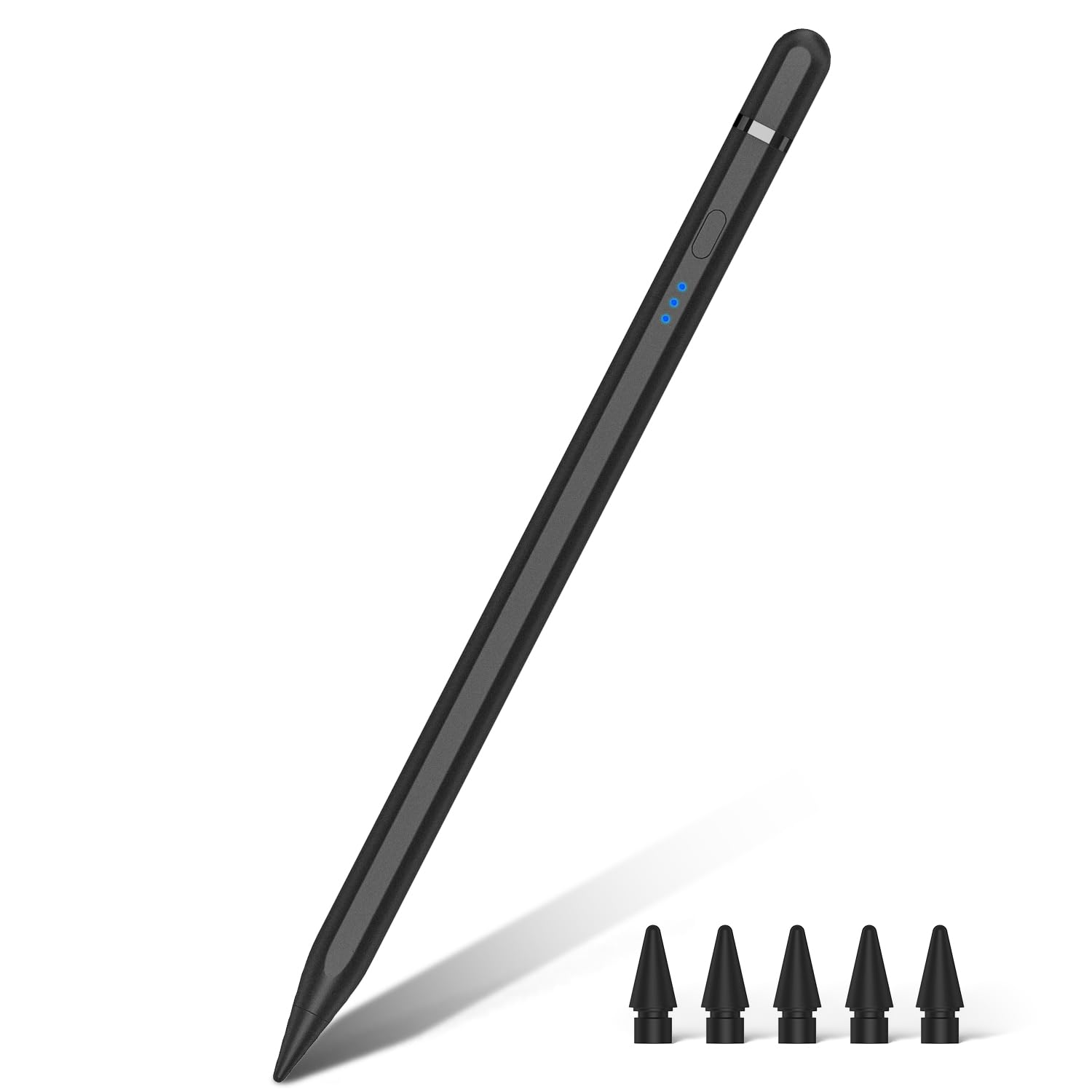 Pencil De 1ª Generación para iPad 2026-2018: Carga Rápida USB C con Sensibilidad De Inclinación Y Rechazo De Palma, Lápiz para iPad 11-6ª Gen, Air 3-5/M2/M3/M4, Mini 5-7, Pro 11"/12,9"/13'' M4 M5