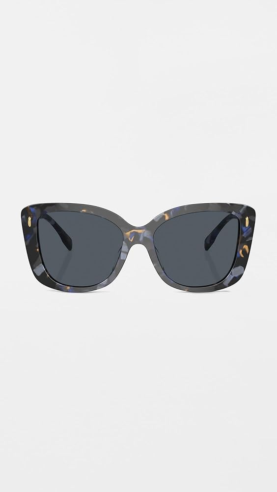 Tory Burch Sunglasses TY 7198 U 195787 Blue Tortoise Dark Grey at
