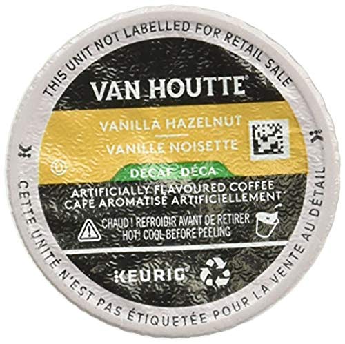 Van Houtte Vanilla Hazelnut Decaf K-Cups, 24-Count, 8.46 Oz - //coolthings.us