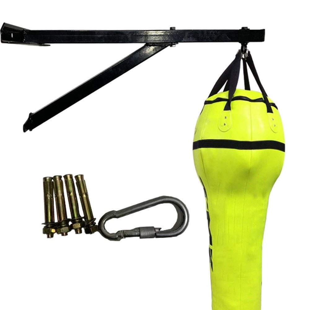 ZHANGQINGXIU Supporto per Sacco da Boxe,Supporto da Parete per Sacco da Boxe Pesante Supporto da Muro per Boxe 80 Cm dal Supporto per Sacco di Sabbia A Parete del Peso di 250 kg