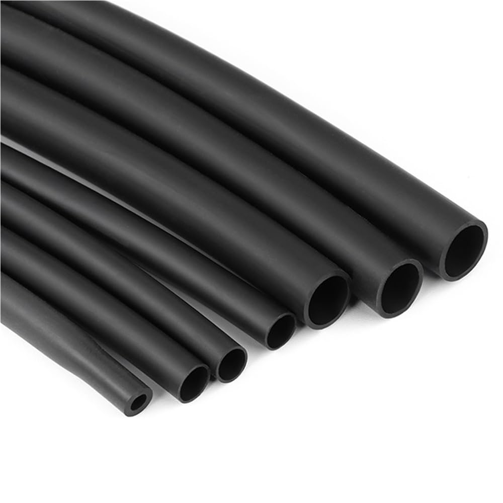 gaine thermorétractable, Tube thermorétractable en silicone 1.7:1, manchon de câble noir plusieurs tailles