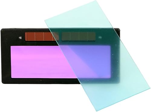 Miniatura 2 de Casco de soldadura de oscurecimiento automático de repuesto para lente de protección interior, 10 unidades, cubierta interna transparente para