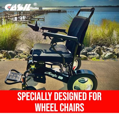 Casil 12V 33Ah SLA AGM Battery – 2 Pack – Compatible with Pride Mobility Jazzy Select, Jazzy 1103 Ultra, Select Elite, and Electric Wheelchairs - Thumbnail 3