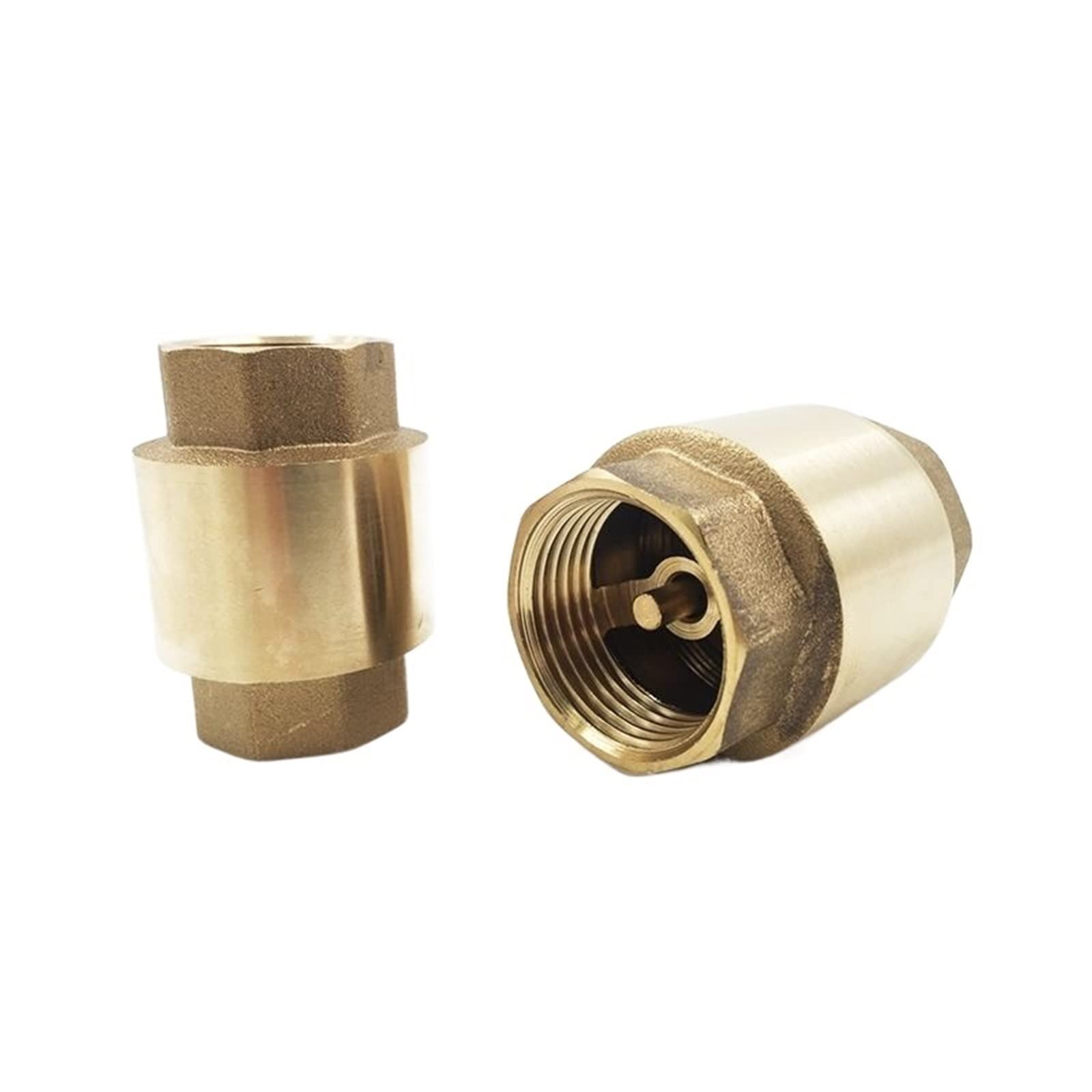 QRUYHBAJU Withstand high Pressure and Temperature Extremes Brass Thread Check Valve G1/23/4 1" 1-1/4" 2" DN15 DN20 DN25 DN32 DN50(DN20)