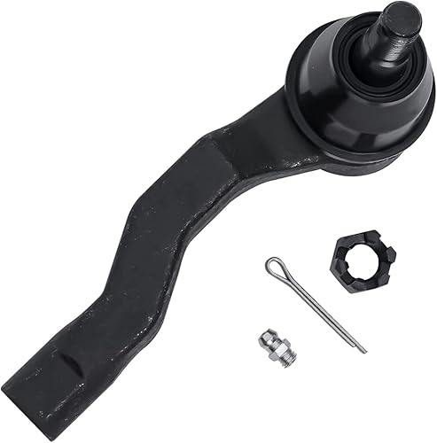 Miniatura 3 de Detroit Axle - 2 barras de acoplamiento delanteras para Infiniti G35 03-07, Nissan 350Z 03-09, 2 extremos de barra de acoplamiento exteriores 2003,